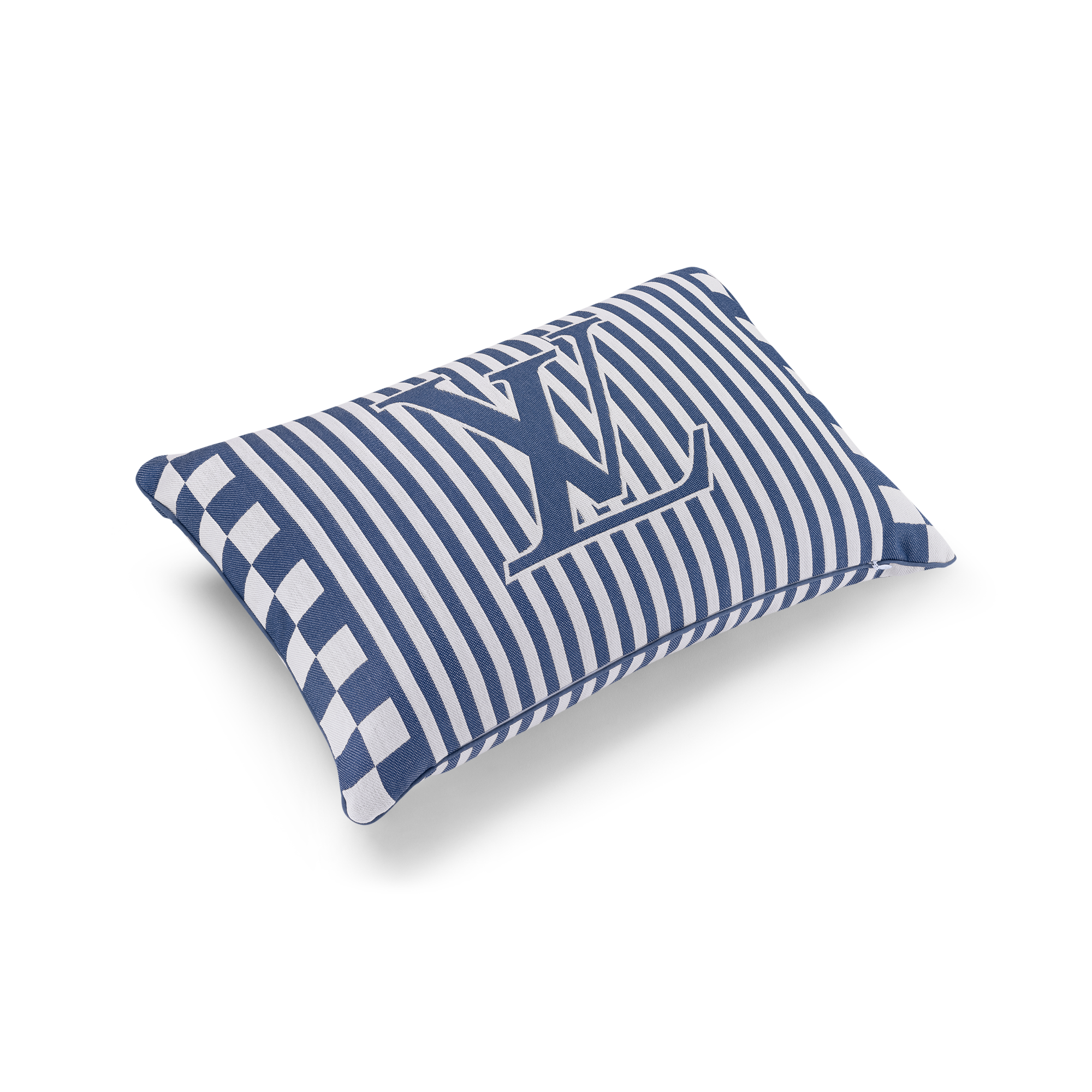 LV Graphical Beach Cushion - Luxury S00 Blue | LOUIS VUITTON